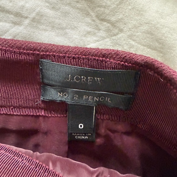 J.Crew 100% Wool No. 2 Pencil Skirt - Picture 3 of 3